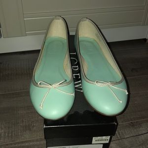 J.Crew Classic Ballet Flats in Spearmint